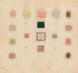 Stopfstickmustertuch